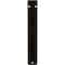 Ekena Millwork Edwards Wrought Iron Bracket, (Single center brace), Antiqued Brass 1 1/2"W x 5 1/2"D x 8"H BKTM01X05X08SEDABS - alternate 6